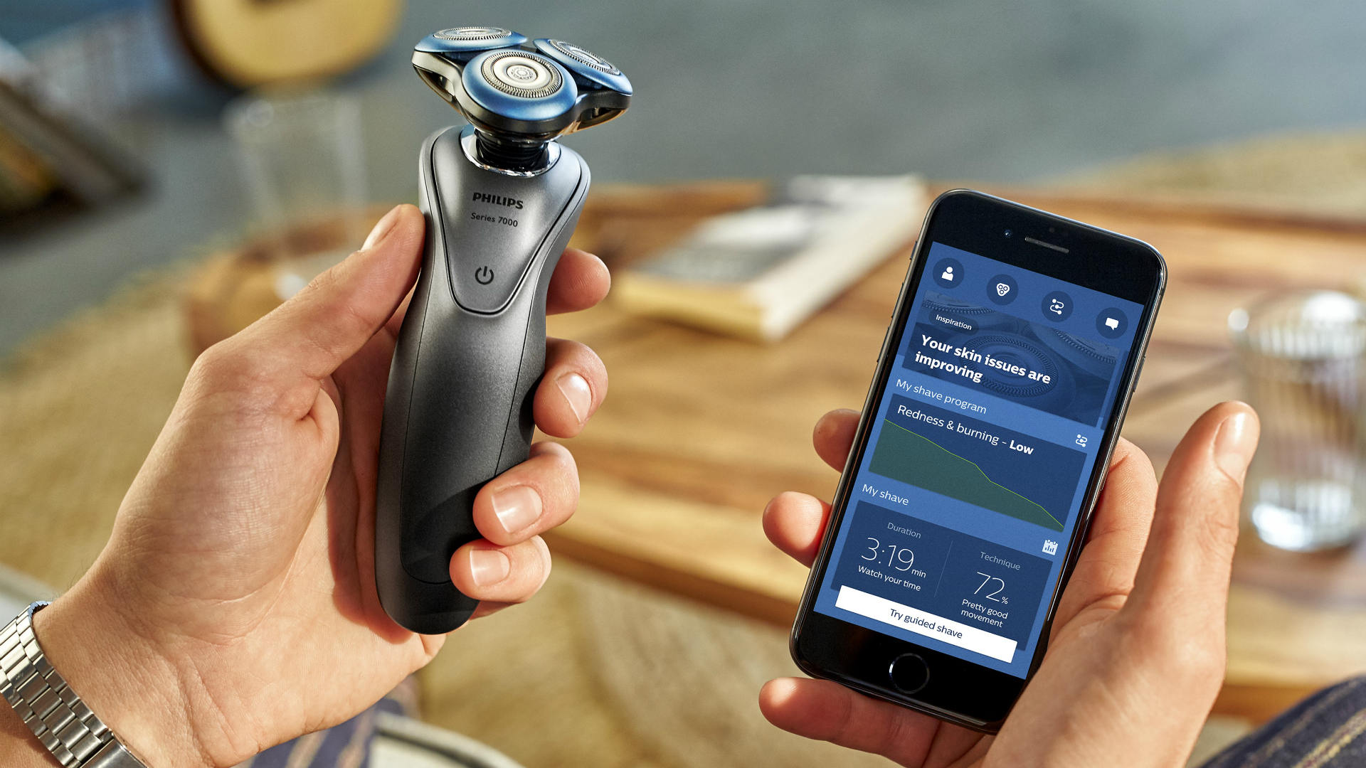 Philips 7000系列電鬚刨   敏感肌膚No.1之選